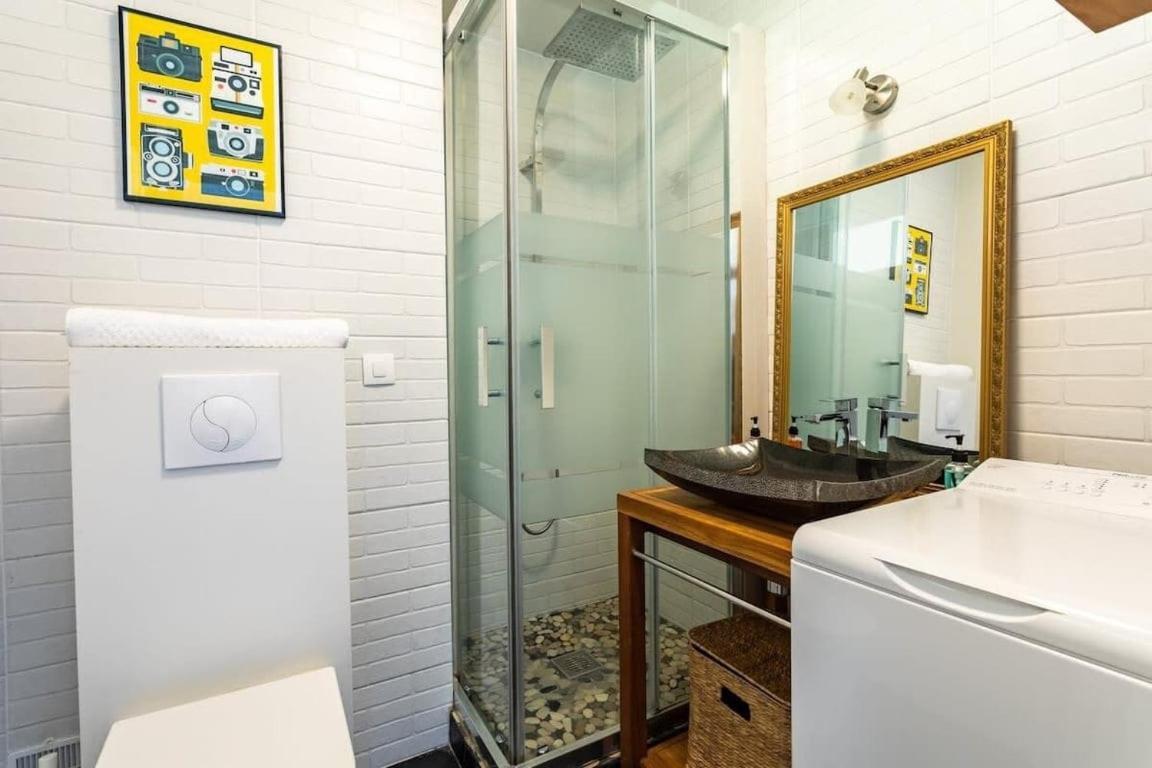 Le Capucin - Petit Duplex Avec Place De Parking Dinard Exterior foto